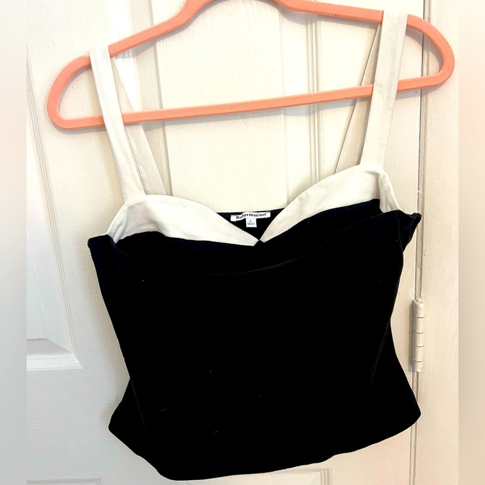 Reformation Harlan Knit Top